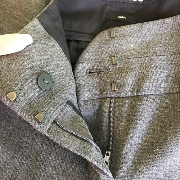 Express Grey Editor Pants - Picture 3 of 5